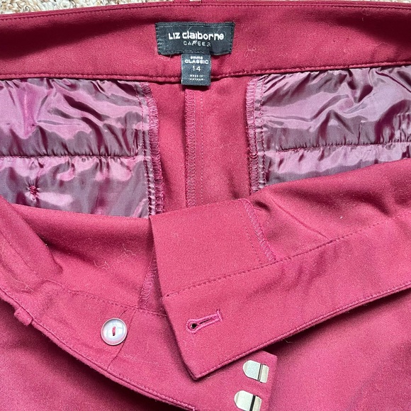Liz Claiborne Classic Career Pants - Picture 3 of 7
